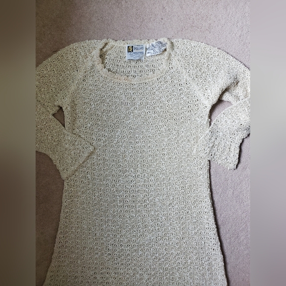 Pallas Ireland Linen Woven Dress L - Picture 4 of 4